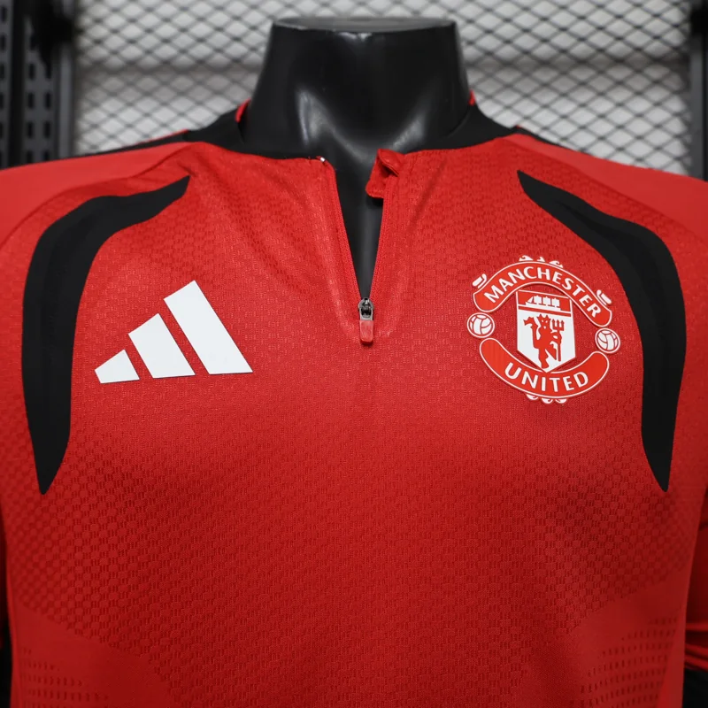 Manchester United 26/27 Red Half Zip Training Set — 4