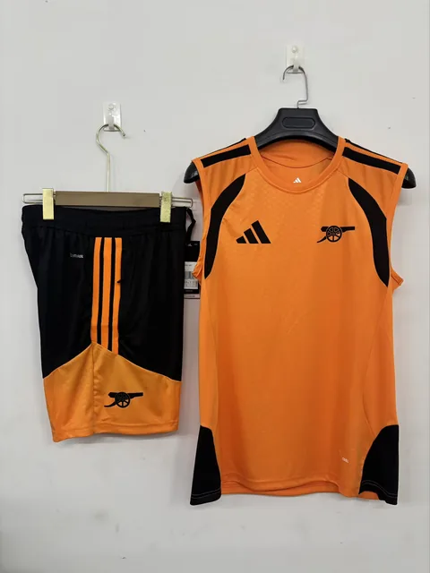 Arsenal 26/27 Sleeveless Training Set — Orange — 1