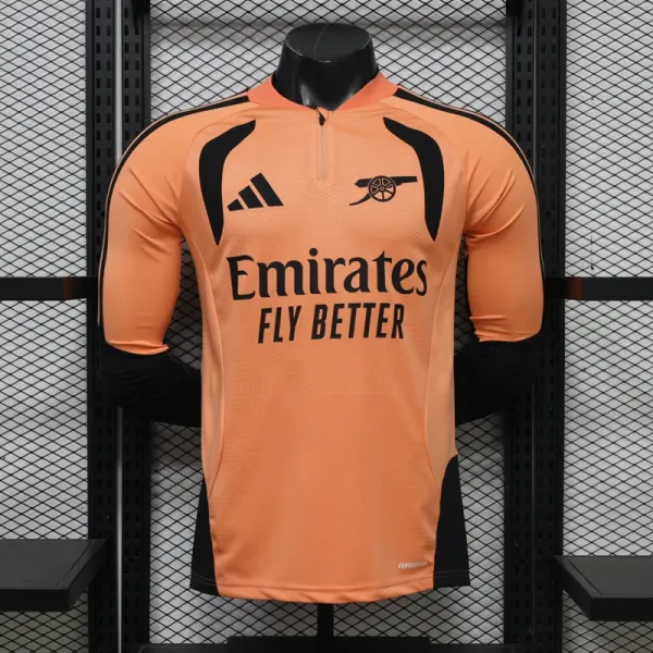 Arsenal 26/27 Orange Half Zip Training Set — 1